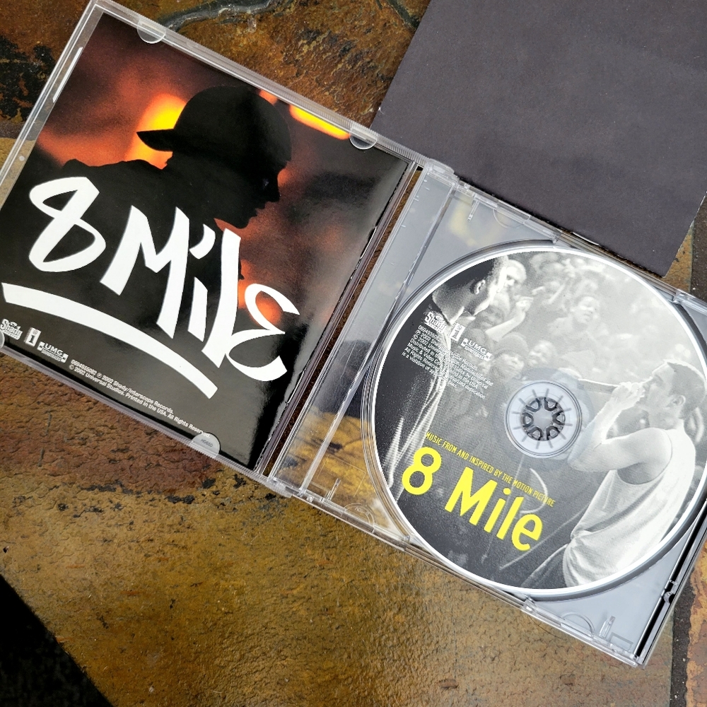 EMINEM 8 Mile Soundtrack from Movie 8 Mile Jay-Z, 50 Cent, Macy Gray, Nas, Rakim